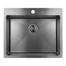 Laveo MARMARA inox szürke mosogató - SAM_510T