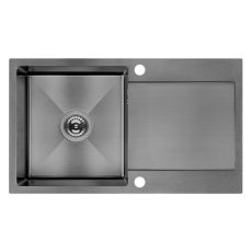 LAVEO MARMARA egymed.csepptálcás mosogató, Grafit - SAM_511T