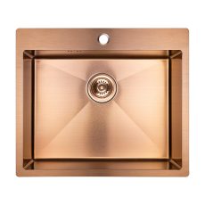Laveo MARMARA inox réz színű mosogató - SAM_810T
