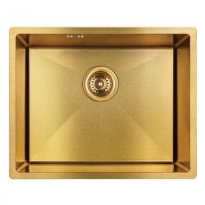 Laveo MARMARA inox arany színű mosogató - SAM_G10P