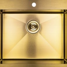 Laveo MARMARA inox arany színű mosogató - SAM_G10T