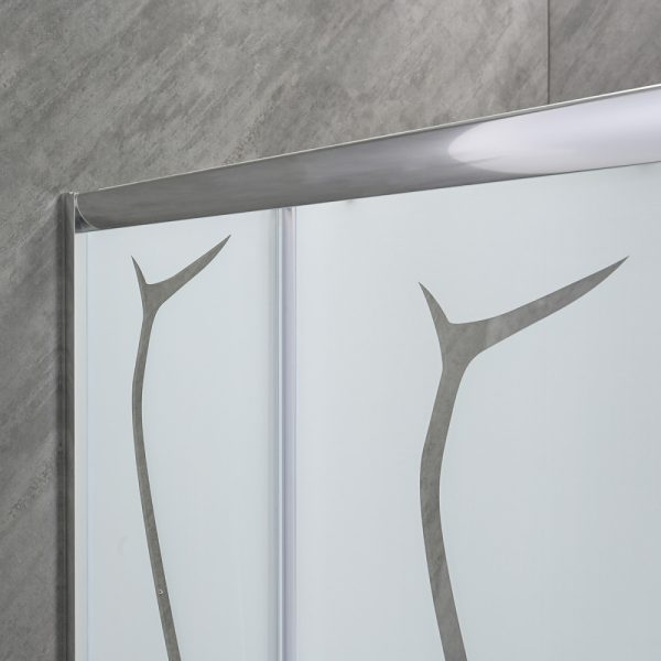 Spirit Bamboo 80x80 cm szögletes zuhanykabin, zuhanytálcával - Image 10