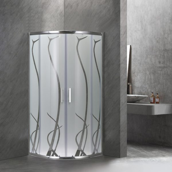 Spirit Bamboo 90x90 cm íves zuhanykabin zuhanytálca nélkül - Image 2