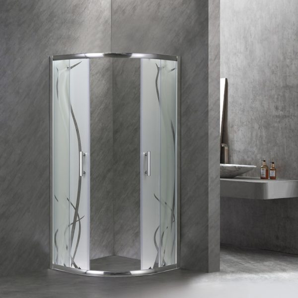 Spirit Bamboo 90x90 cm íves zuhanykabin zuhanytálca nélkül - Image 8