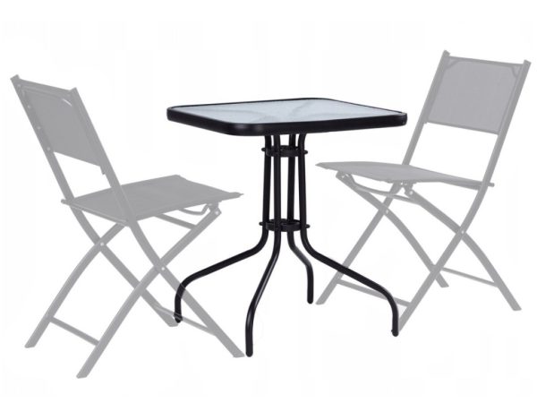 60 cm-es szögletes kerti asztal - Image 6
