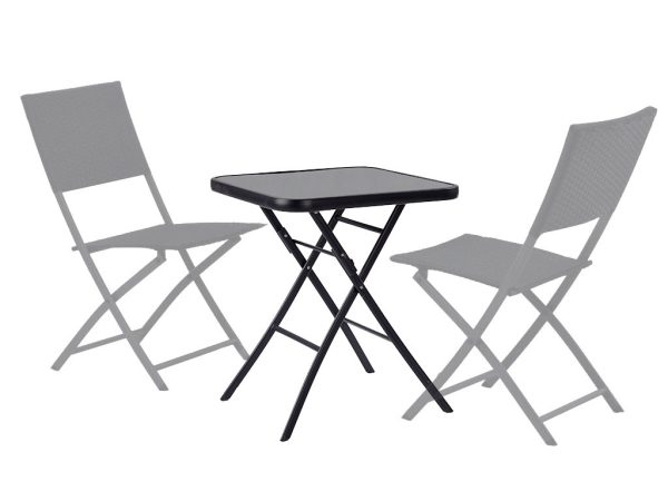60 cm-es összecukható szögletes kerti asztal - Image 5