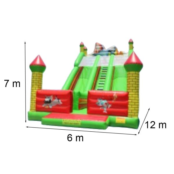 Kastély ugrálóvár 12x6x7m - Image 2