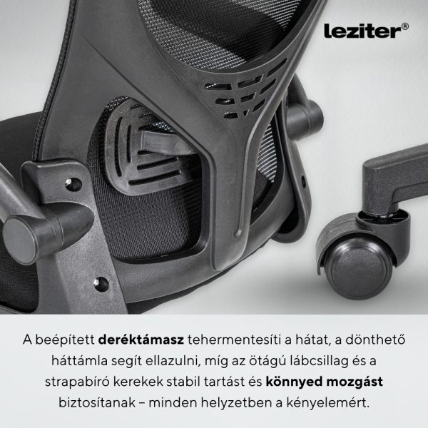 Flexo ergonomikus irodai forgószék deréktámasszal - Image 6