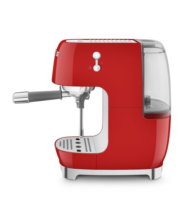 SMEG ESPRESSO KÁVÉFŐZŐ COLD BREW FUNKCIÓVAL, retro, piros - Image 2