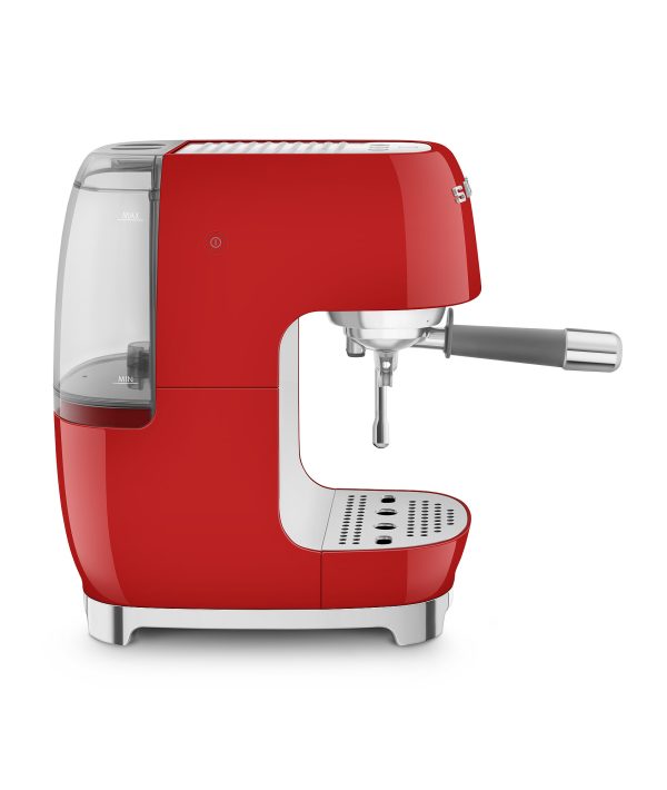 SMEG ESPRESSO KÁVÉFŐZŐ COLD BREW FUNKCIÓVAL, retro, piros - Image 3