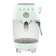 SMEG ESPRESSO KÁVÉFŐZŐ COLD BREW FUNKCIÓVAL, retro, világoszöld