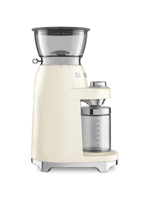 SMEG FÉLPROFESSZIONÁLIS  KÁVÉDARÁLÓ, retro, bézs - Image 3
