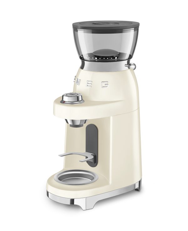 SMEG FÉLPROFESSZIONÁLIS  KÁVÉDARÁLÓ, retro, bézs - Image 5