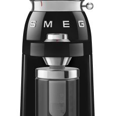 SMEG FÉLPROFESSZIONÁLIS  KÁVÉDARÁLÓ, retro, fekete