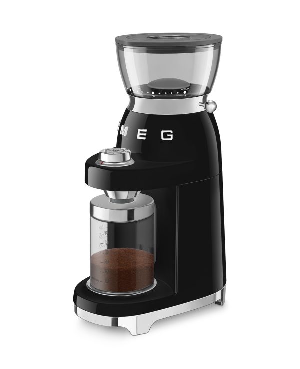 SMEG FÉLPROFESSZIONÁLIS  KÁVÉDARÁLÓ, retro, fekete - Image 8