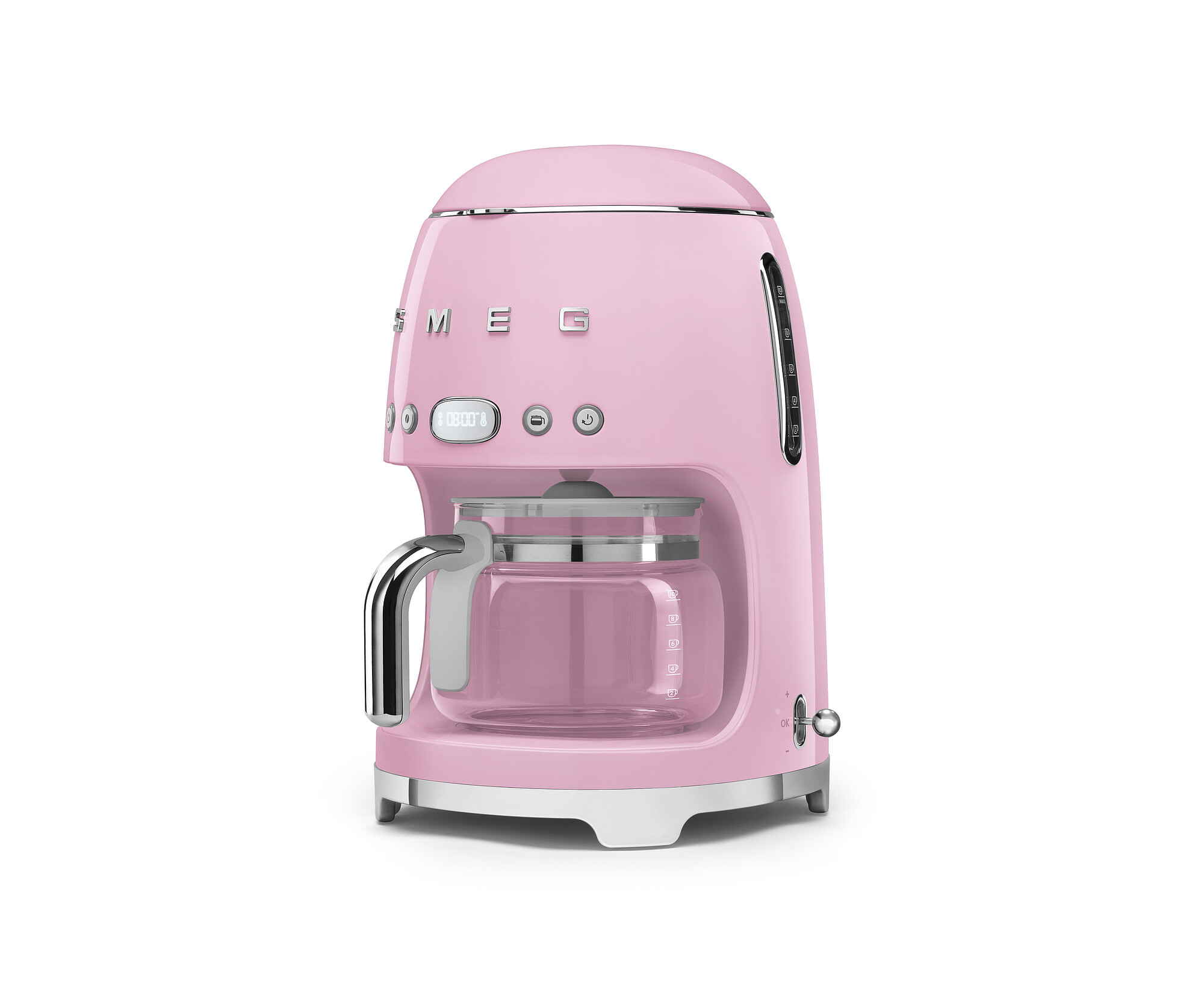 SMEG FILTERES KÁVÉFŐZŐ, retro, rózsaszín - Image 3