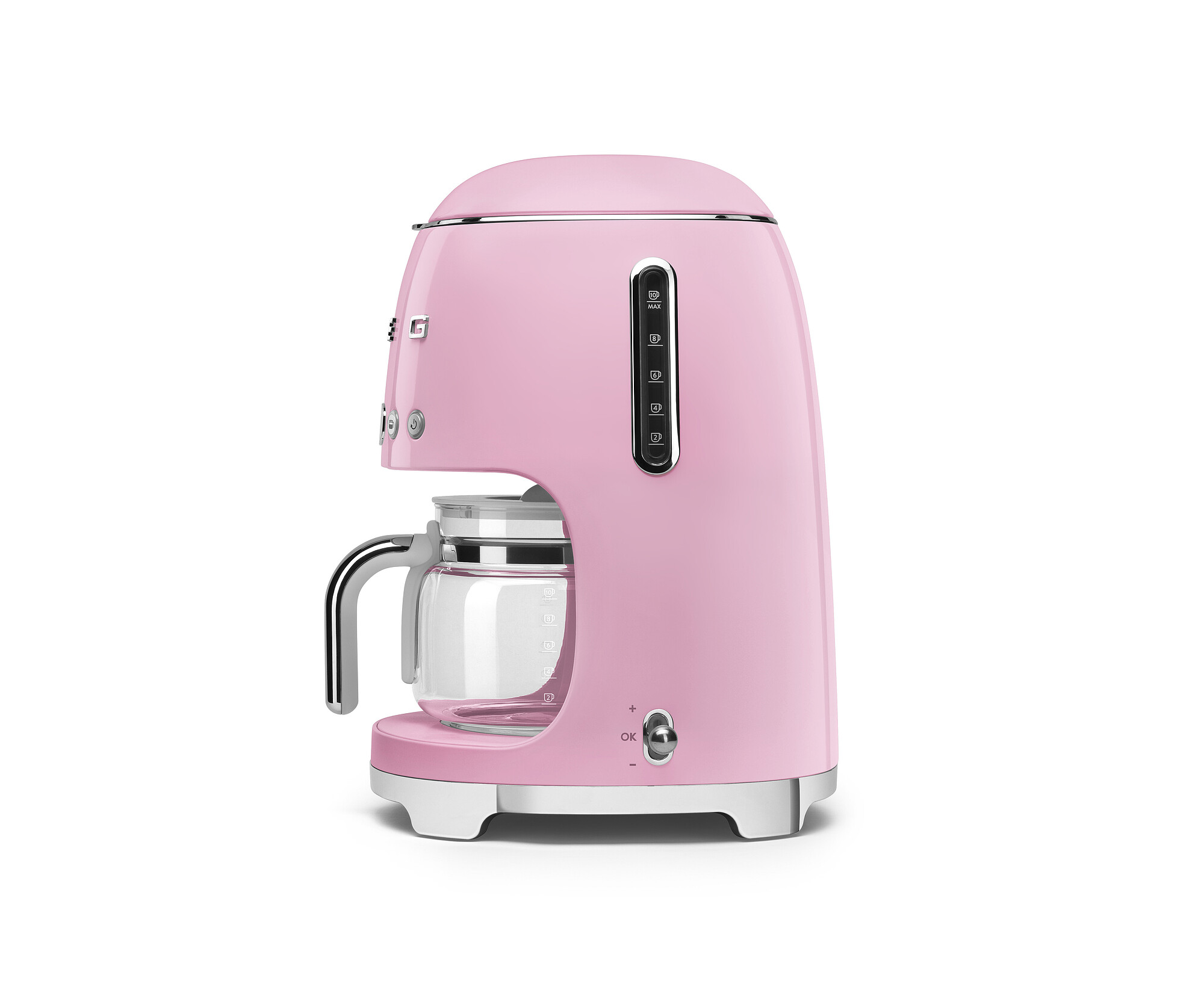 SMEG FILTERES KÁVÉFŐZŐ, retro, rózsaszín - Image 4