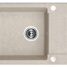 Laveo CELEBES csepptálcás mosogató, bézs  - SRL_413T