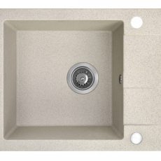 Laveo SHIRE MINI csepptálcás bézs mosogató - SRS_413Y