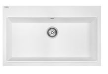 LAVEO TAU 7 nagymedencés mosogató, fehér - SRT_6107