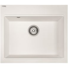 LAVEO TAU 6 egymedencés mosogató, fehér - SRT_610Y