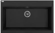 LAVEO TAU 8 nagymedencés mosogató, matt fekete - SRT_B108