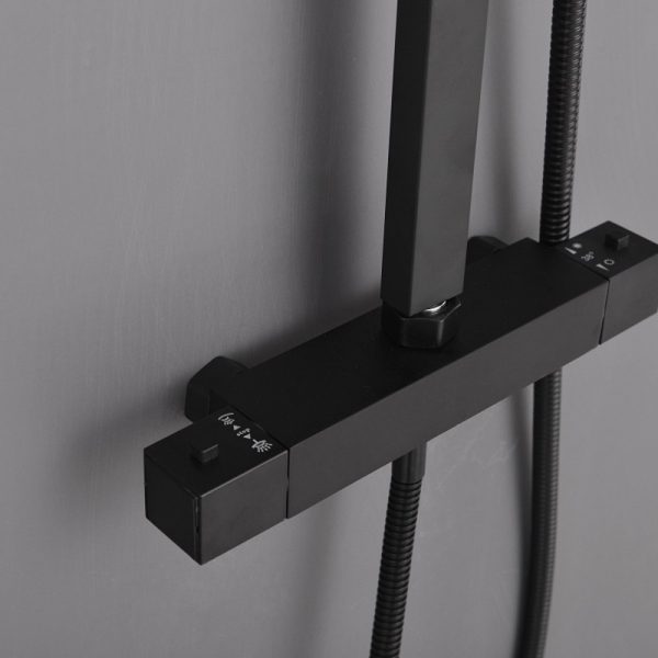 Mazama Black zuhanyszett termosztátos csapteleppel - Image 7