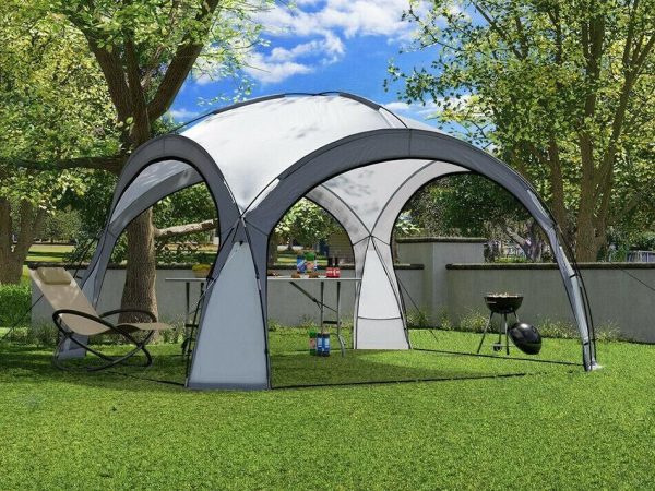 Szürke kerti pavilon 3,5x3,5 m - Image 4