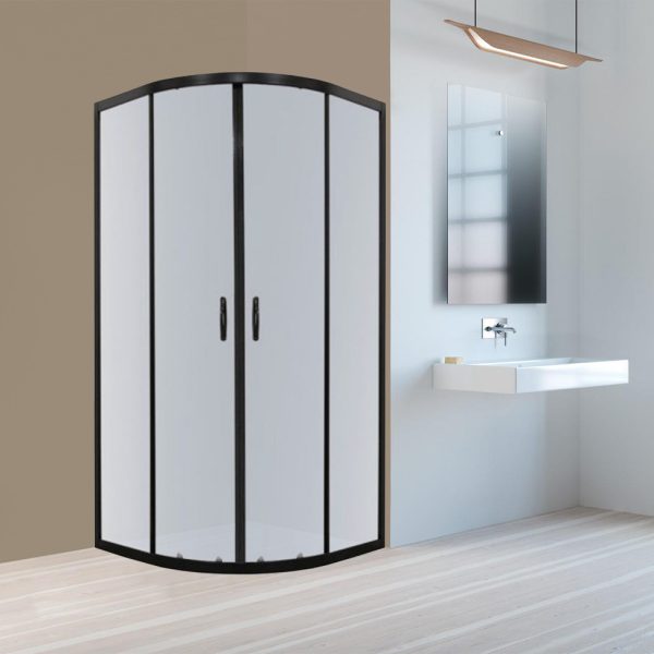 Tiara 90x90 cm íves tolóajtós zuhanykabin zuhanytálca nélkül - Image 2