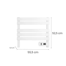 Elektromos törölközőszárító radiátor 150W fehér - TW-588D-White