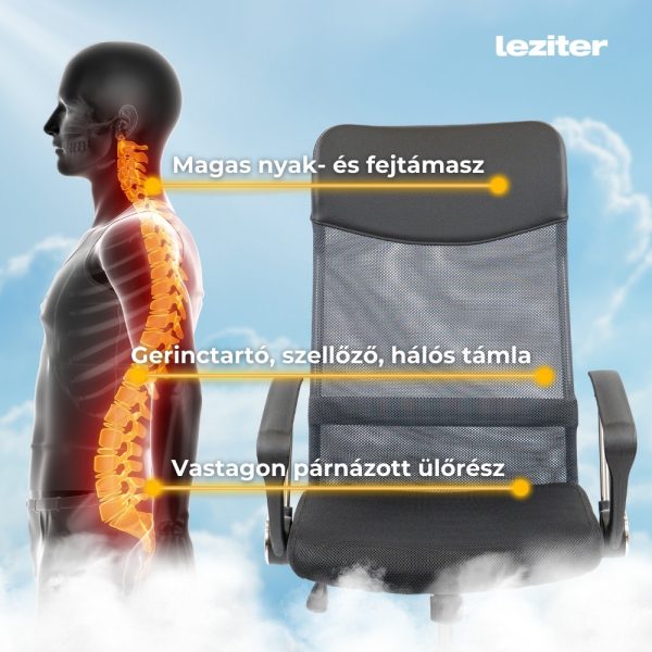 Fit ergonomikus irodai forgószék - Image 6