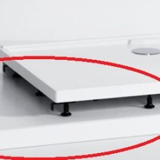 Niwell Tami szögletes zuhanytálca előlap