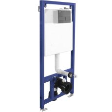 LAVEO AKAN rejtett fali tartály grafit öblítővel, állítható, 3/6L - VSA_958V