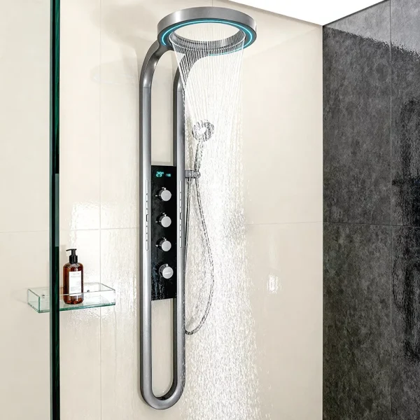 Aquajet hidromasszázs zuhanypanel króm - VTLE587868847 - Image 7