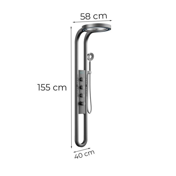 Aquajet hidromasszázs zuhanypanel - Image 3