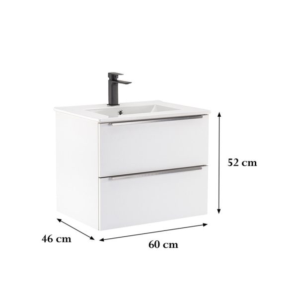 Vario Trim 60 alsó szekrény mosdóval - Image 3