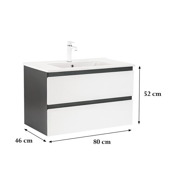 Vario Forte 80 alsó szekrény mosdóval - Image 3