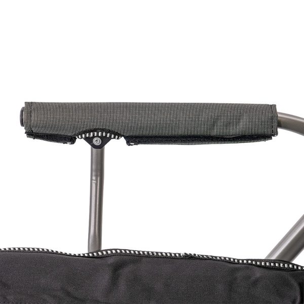 Leziter Comfort karfás horgász szék pohártartóval szürke - Image 9