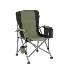 Leziter Comfort karfás horgász szék pohártartóval zöld