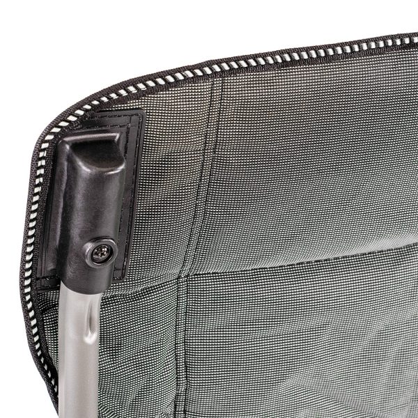 Leziter Comfort Plus karfás horgász szék pohártartóval szürke - Image 5
