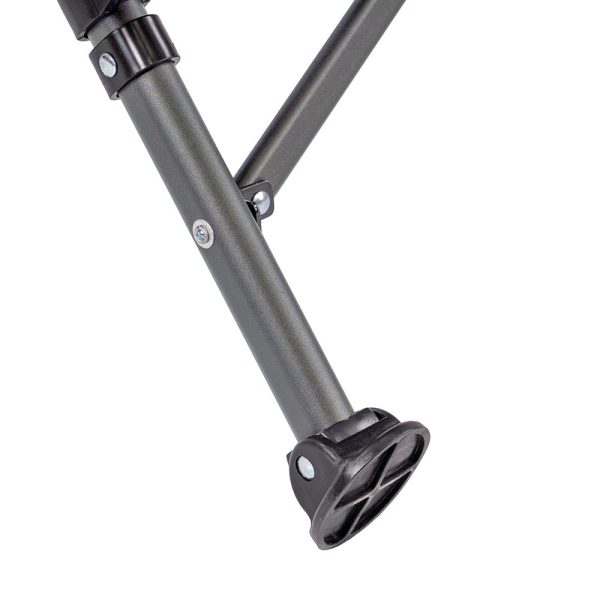 Leziter Comfort Plus karfás horgász szék pohártartóval szürke - Image 9