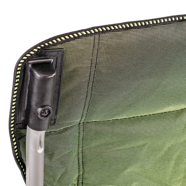 Leziter Comfort Plus karfás horgász szék pohártartóval zöld - Image 5