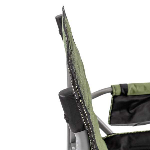 Leziter Comfort Plus karfás horgász szék pohártartóval zöld - Image 6