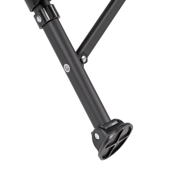 Leziter Premium fűthető karfás horgász szék pohártartóval szürke - Image 9