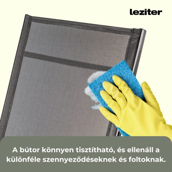 Lugo összecsukható fémvázas kerti szék - Image 7