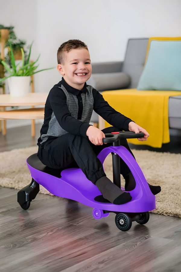 Bobo Car ó jármű LED kerekek lila - Image 2