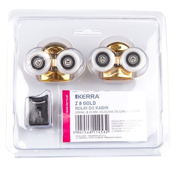 Z8 GOLD dupla zuhanykabin görgő - Image 2