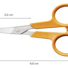 Fiskars Classic körömvágó olló, hajlított (10 cm) ÚJ