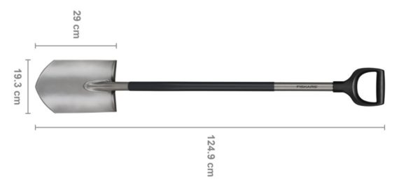 Fiskars comfort hegyes ásó