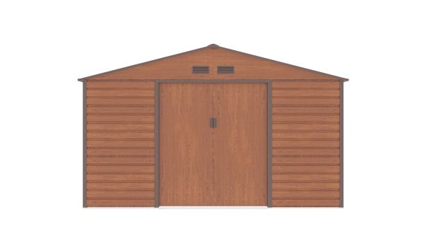 G21 GAH 1085 - kerti tároló 340 x 319 cm, barna, sérült csomagolás - Image 2